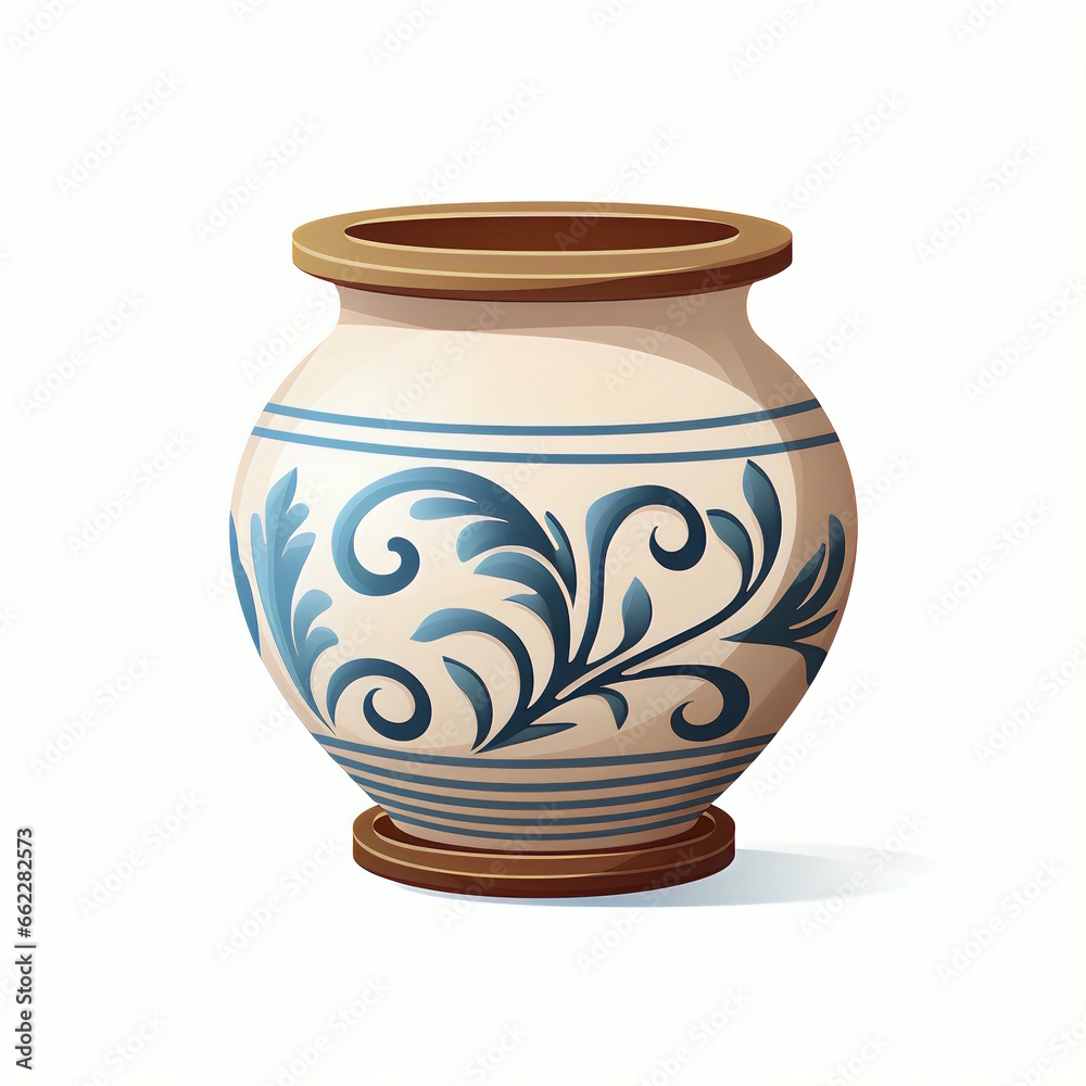 Aloe Vera Plant in Pot Vector Graphic Aloe Vera Plant in Pot Vector Graphic