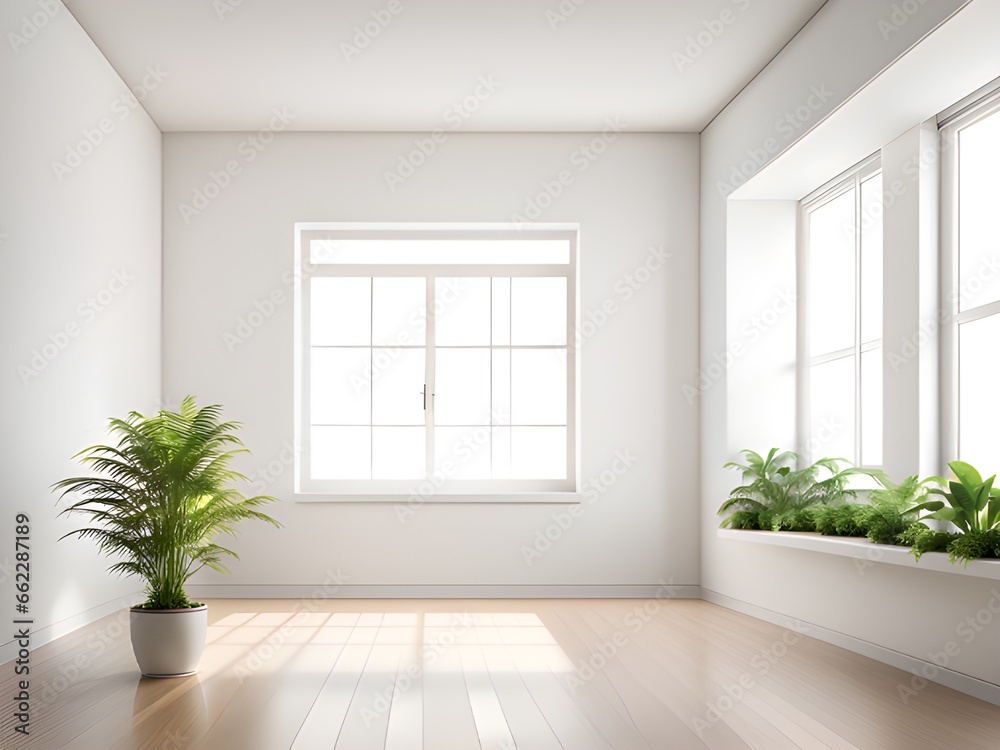 empty modern room interior design with window empty modern room interior design with window