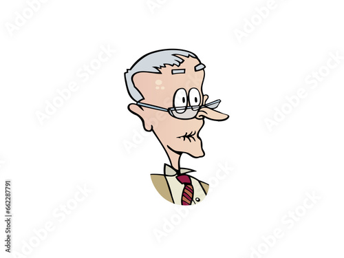 Funny vector faces, 