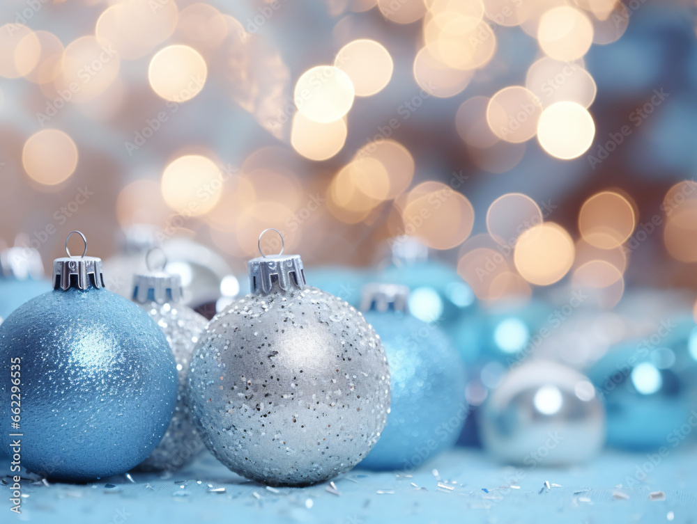 christmas balls on snow christmas balls on snow