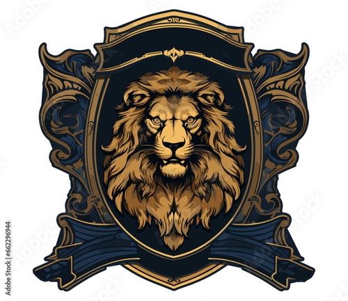 ライオンのエンブレム