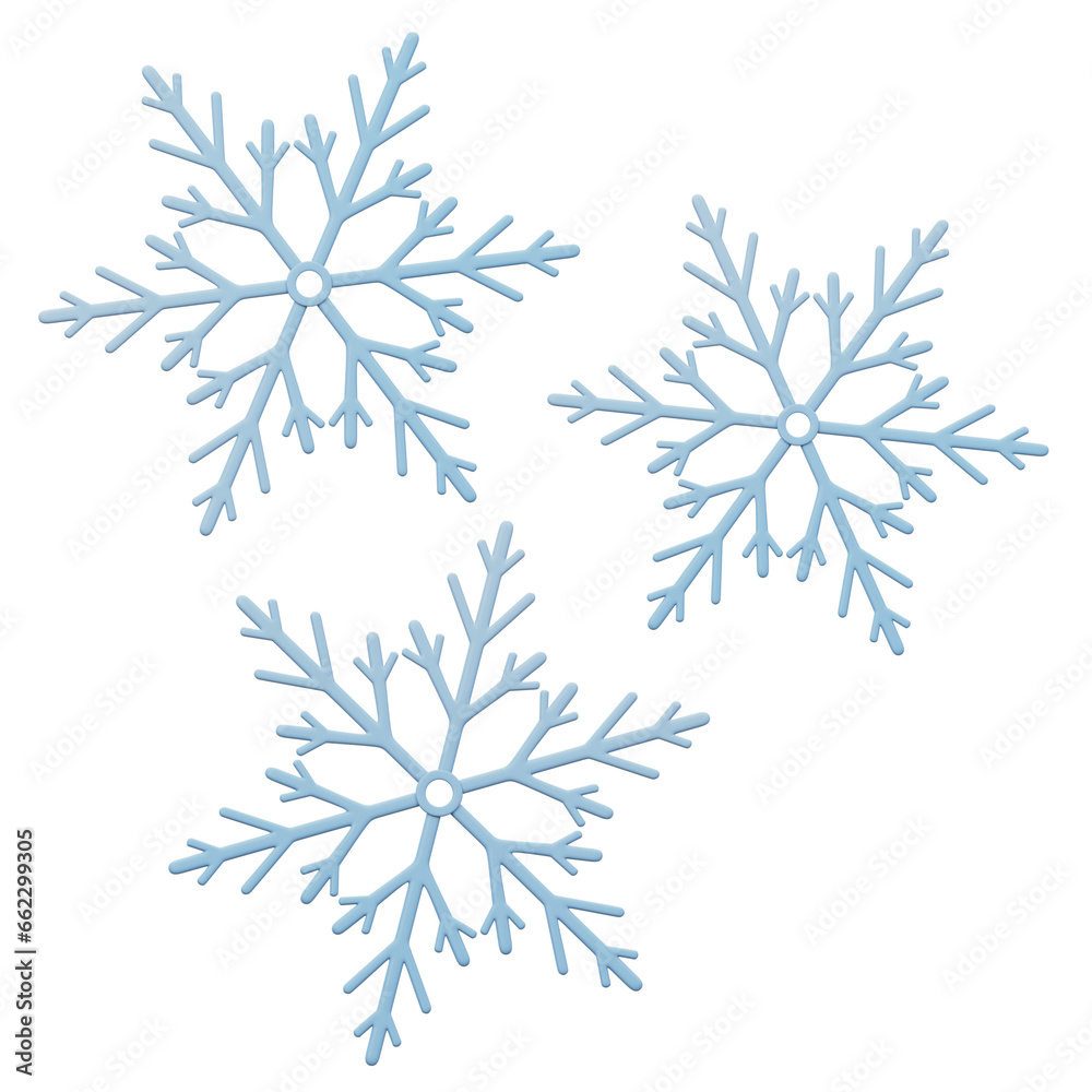 Snow Crystal 3D Icon Transparent Background Snow Crystal 3D Icon Transparent Background