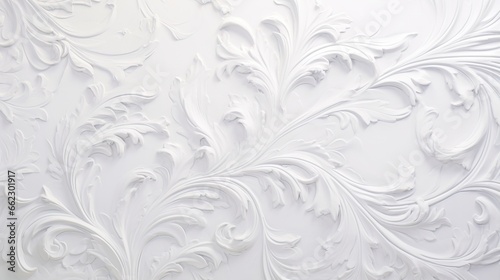  a close up of a white wall with a pattern on it. generative ai