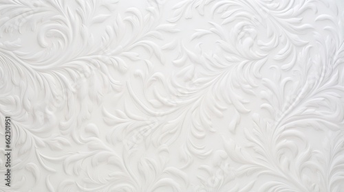  a close up of a white wall with a pattern on it. generative ai