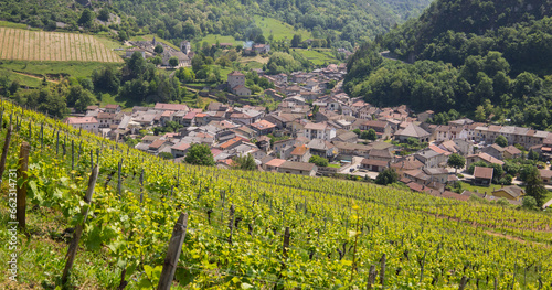 Photos Cerdon, commune française située dans le département de l'Ain en région Auvergne-Rhône-Alpes, est dans la région naturelle du Bugey dans le massif du Jura