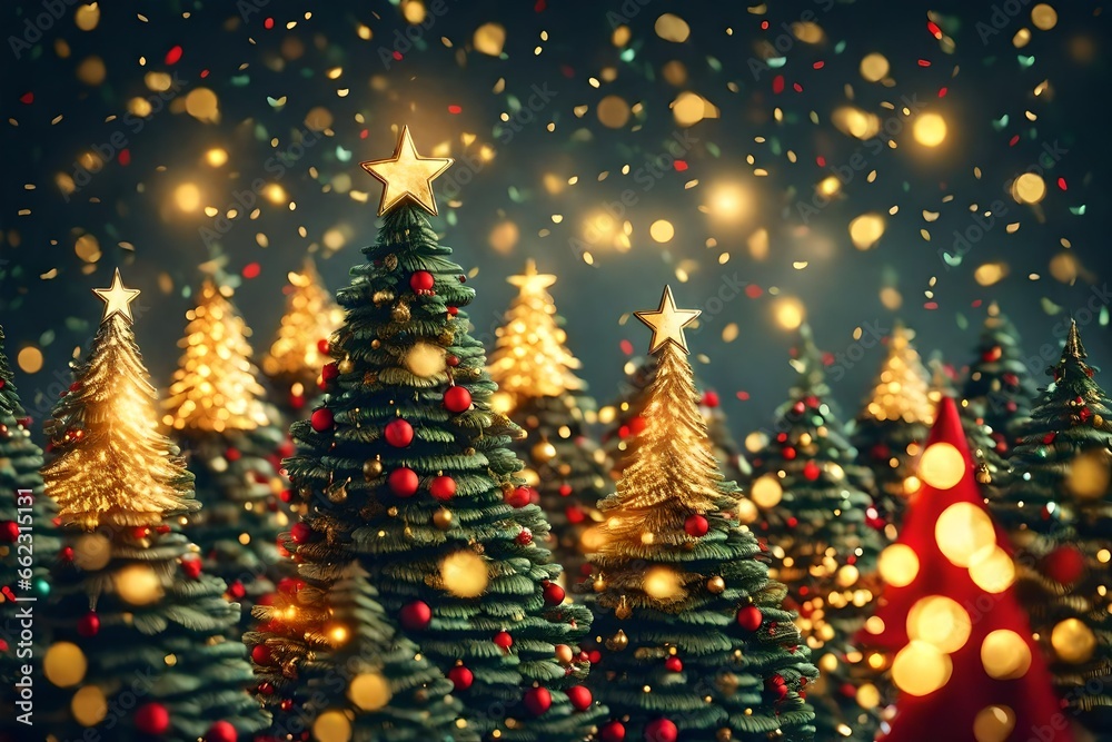 christmas tree with lights christmas tree with lights