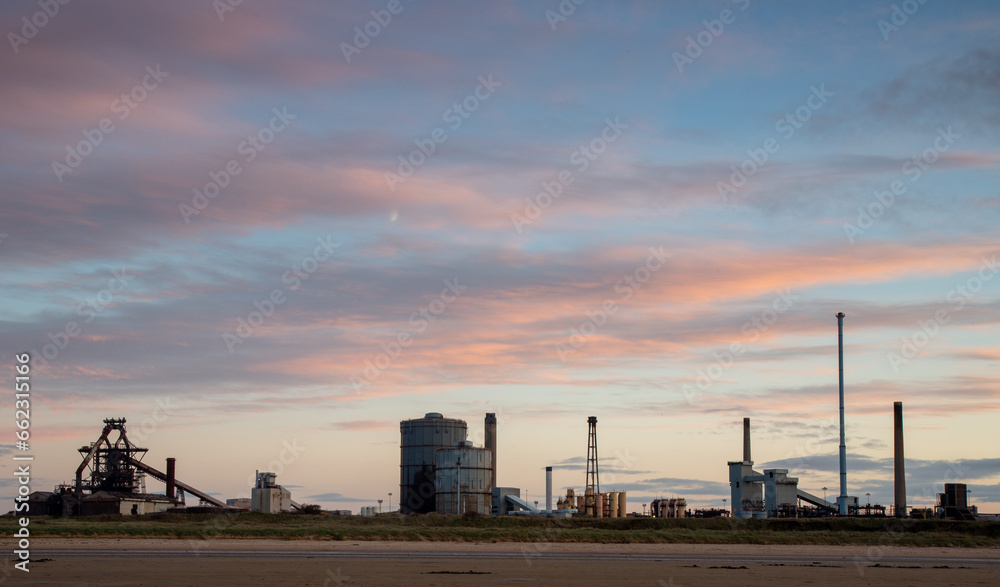 Industry at Redcar, British Steel