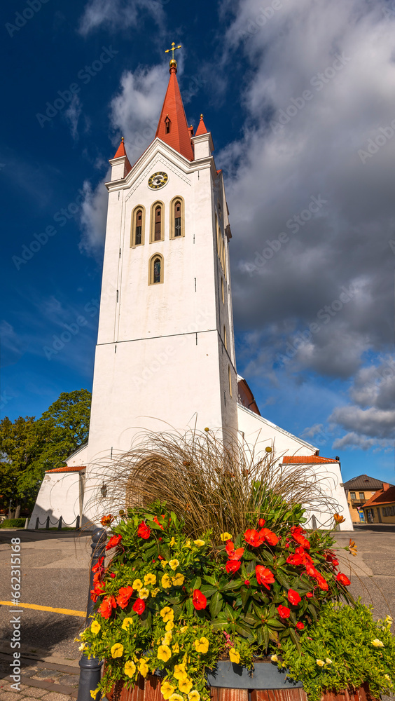 Medieval Evangelical Lutheran church of Saint John, Baltic region, Cesis town, Latvia, Europe


