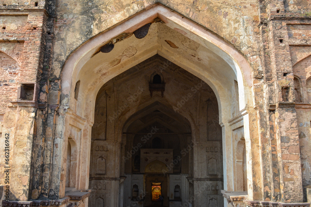 Chaturbhuj Temple at Orchha in Madhya Pradesh, India. Chaturbhuj Temple at Orchha in Madhya Pradesh, India.