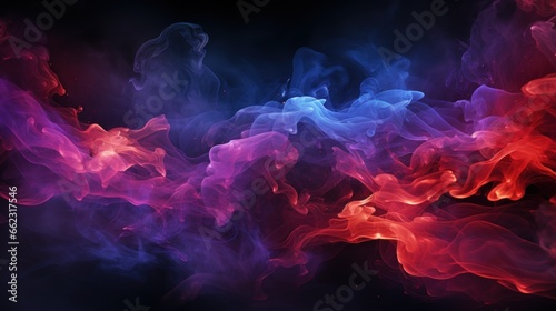 Smoke with particles Texture Background Wallpaper