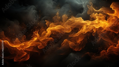 Smoke with particles Texture Background Wallpaper