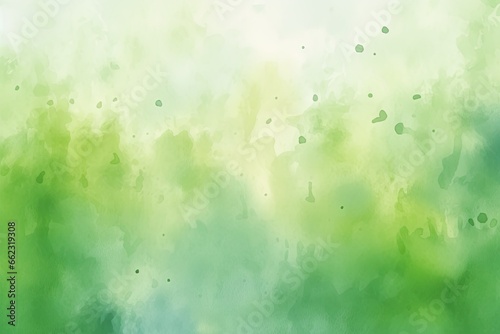 green watercolor background
