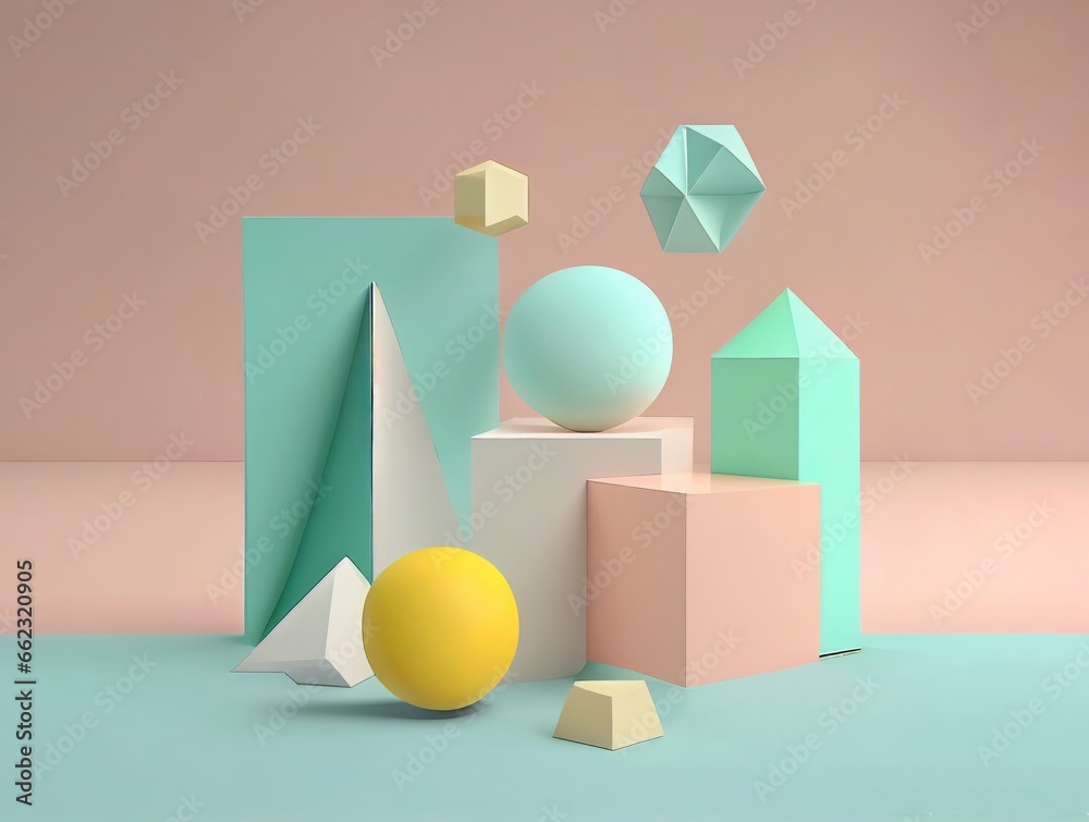 3d render of abstract shape on clear background 3d render of abstract shape on clear background