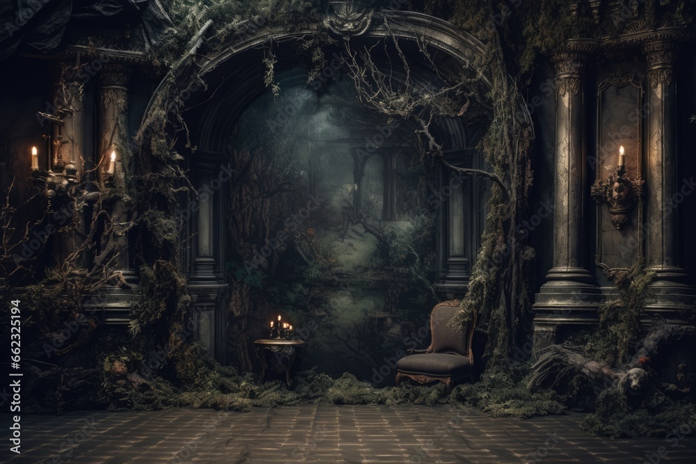 Surreal Halloween Haunted House Surreal Halloween Haunted House