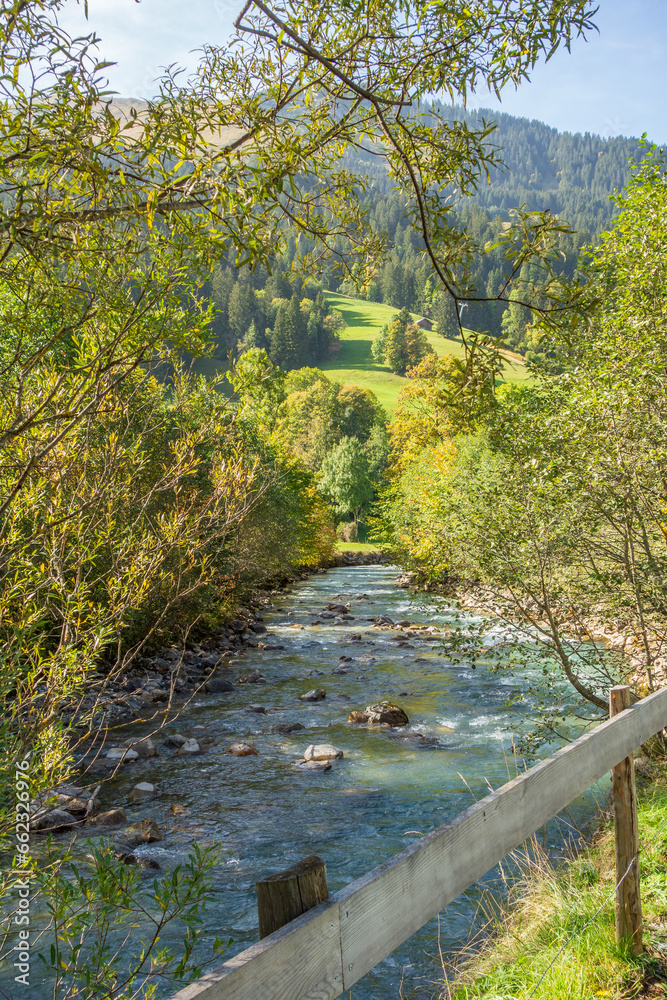 Fototapeta premium Herbstzeit in der Schweiz