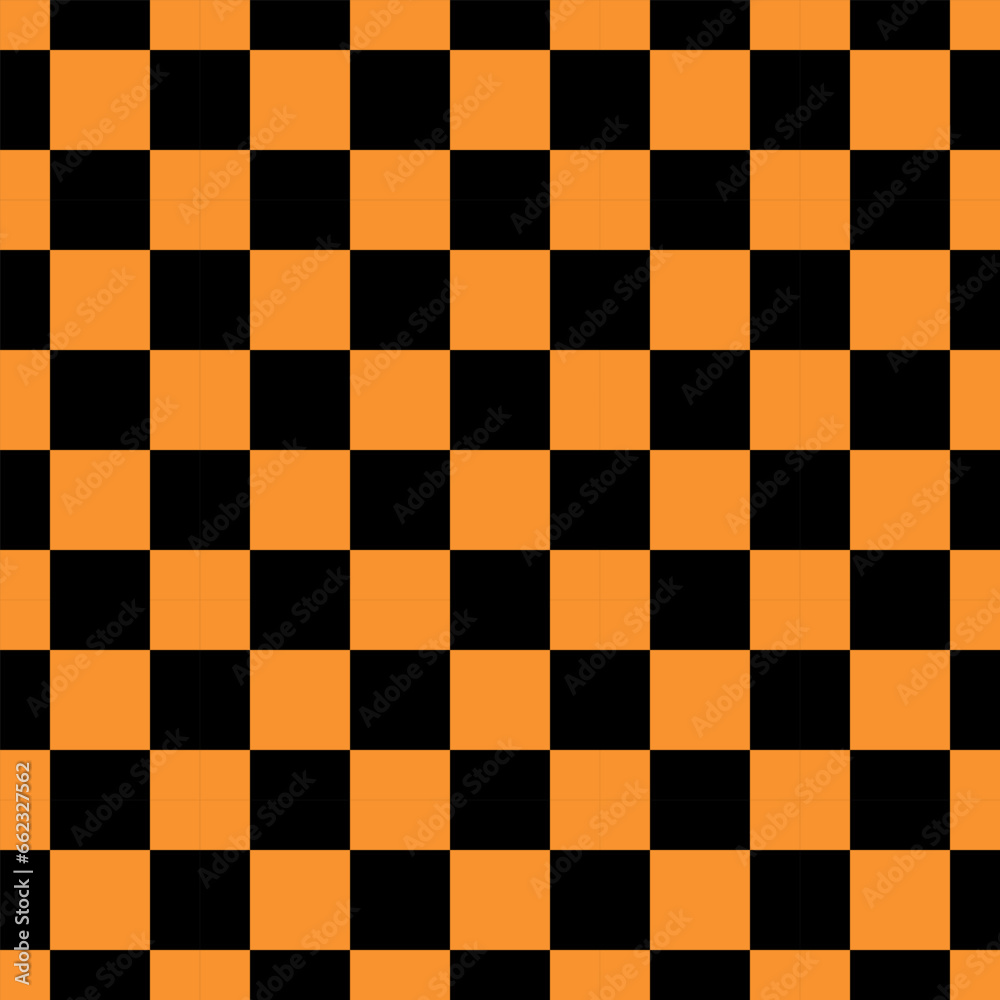 Halloween checkerboard background Halloween checkerboard background