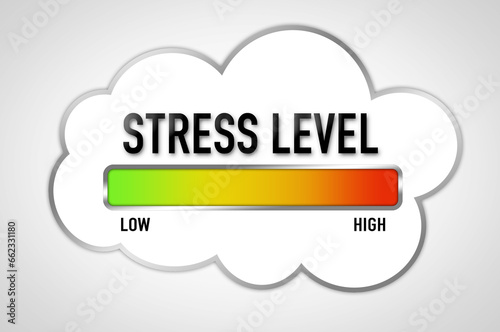 Stress Level - progress bar