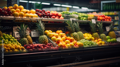 Fruit Aisle Abundance at the Hypermarket