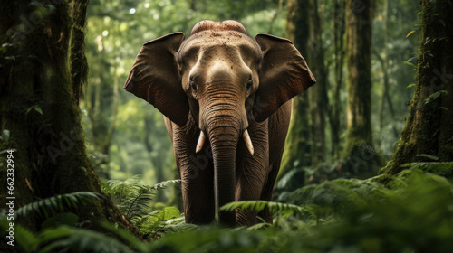 The Borneo elephant is a subspecies of the Asian elephant and can be found in North Borneo and Sabah. The origin of these elephants, referred to as grandmothers or Gadingan by the Agabag tribe.