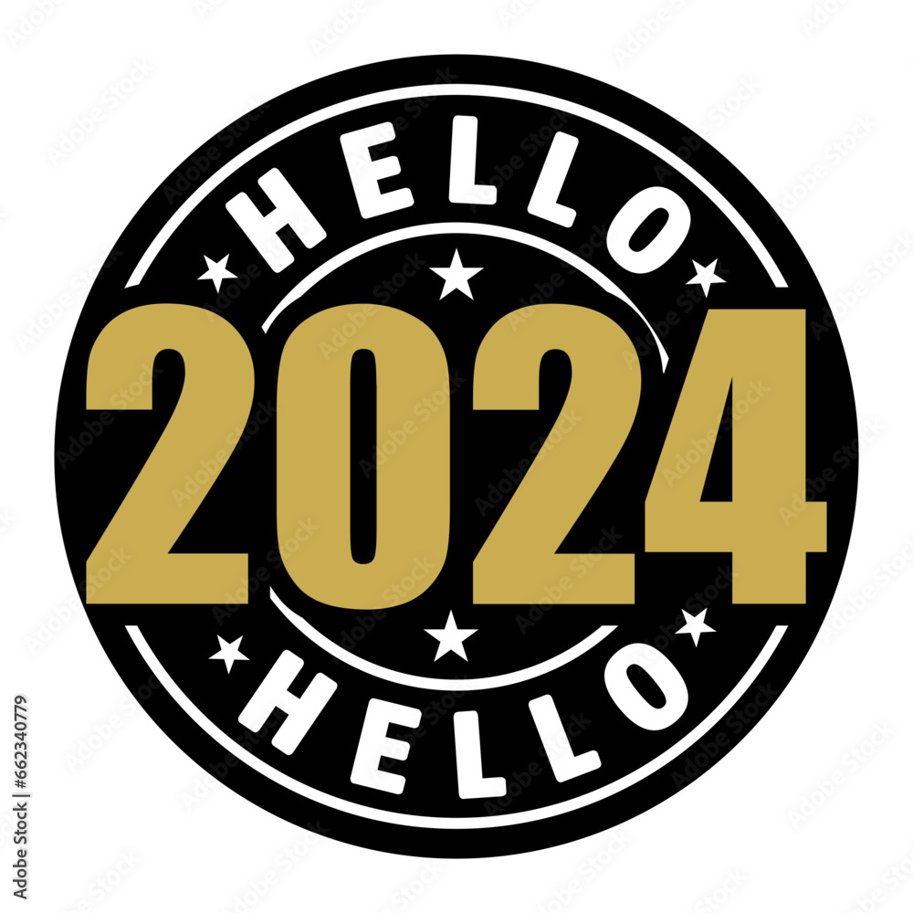 Hello  2024 SVG
