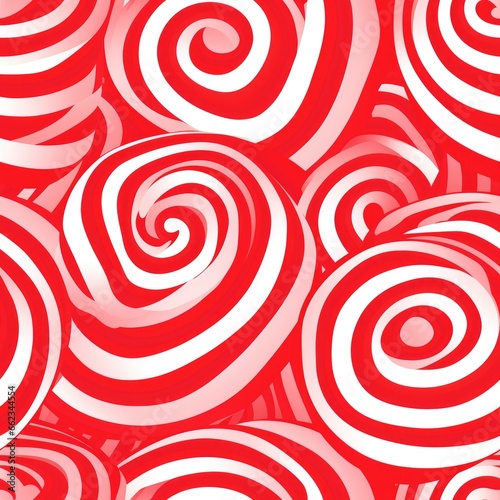 "Swirling into the Holidays: Peppermint Magic" Generativ ai.