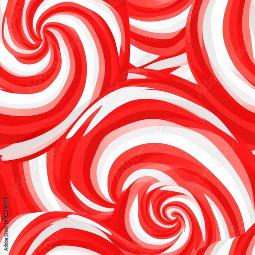  Candy Cane Elegance  Peppermint Swirls  Generativ ai.