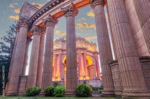 Palace of Fine Arts, San Francisco, California.