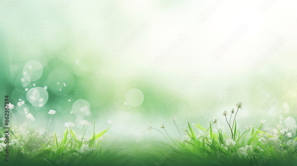 Modern abstract natur spring background, low opacity, with empty copy space