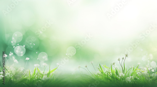 Modern abstract natur spring background, low opacity, with empty copy space