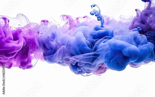 Dramatic colorful smoke background or wallpaper concept