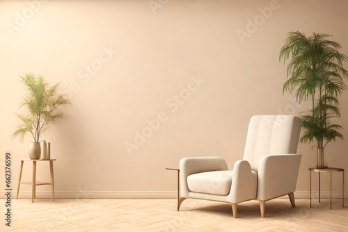 living interior with chair