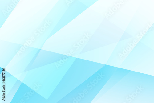 Abstract geometric blue and white color background.
