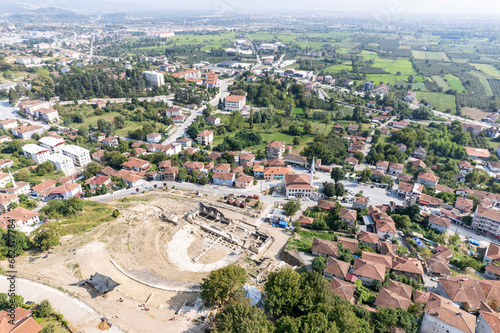 Prusias ad Hypium was a city in ancient Bithynia, and afterwards in the late Roman province of Honorias. ancient city in Düzce (Turkey) photo