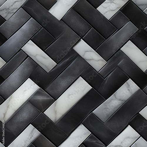Herringbone Template Texture of Stone (Tile) © Vladimir