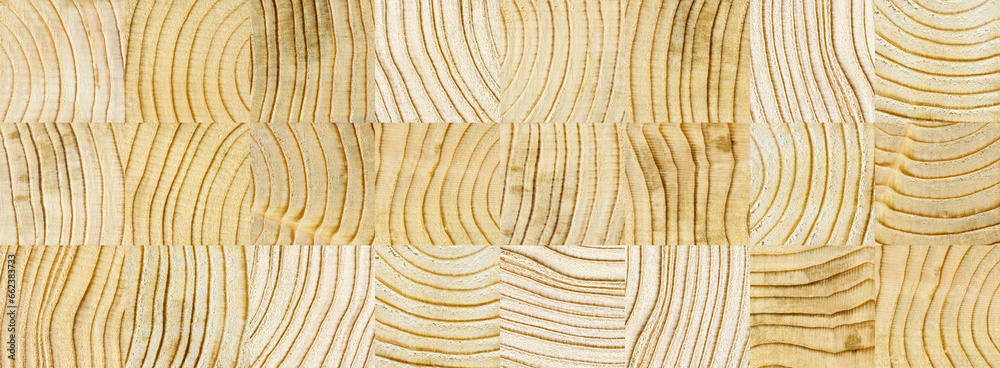 Fototapeta premium Pine wood, can be used as background, wood grain texture, table or cutting board