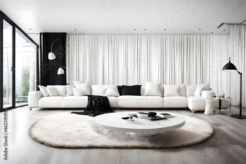 modern living room with sofa © Joun