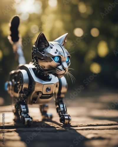 Robot cat.