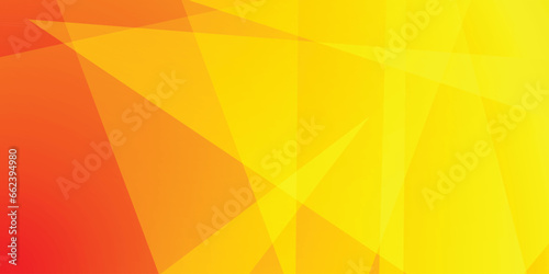 Abstract futuristic template geometric diagonal lines on the yellow-red background. Modern tech concept. You can use it for cover brochure templates, posters, banner web, print ads, etc. Vector illust