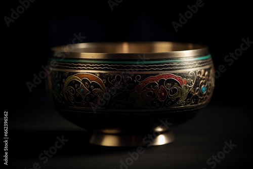 beautiful tibetan bowl
