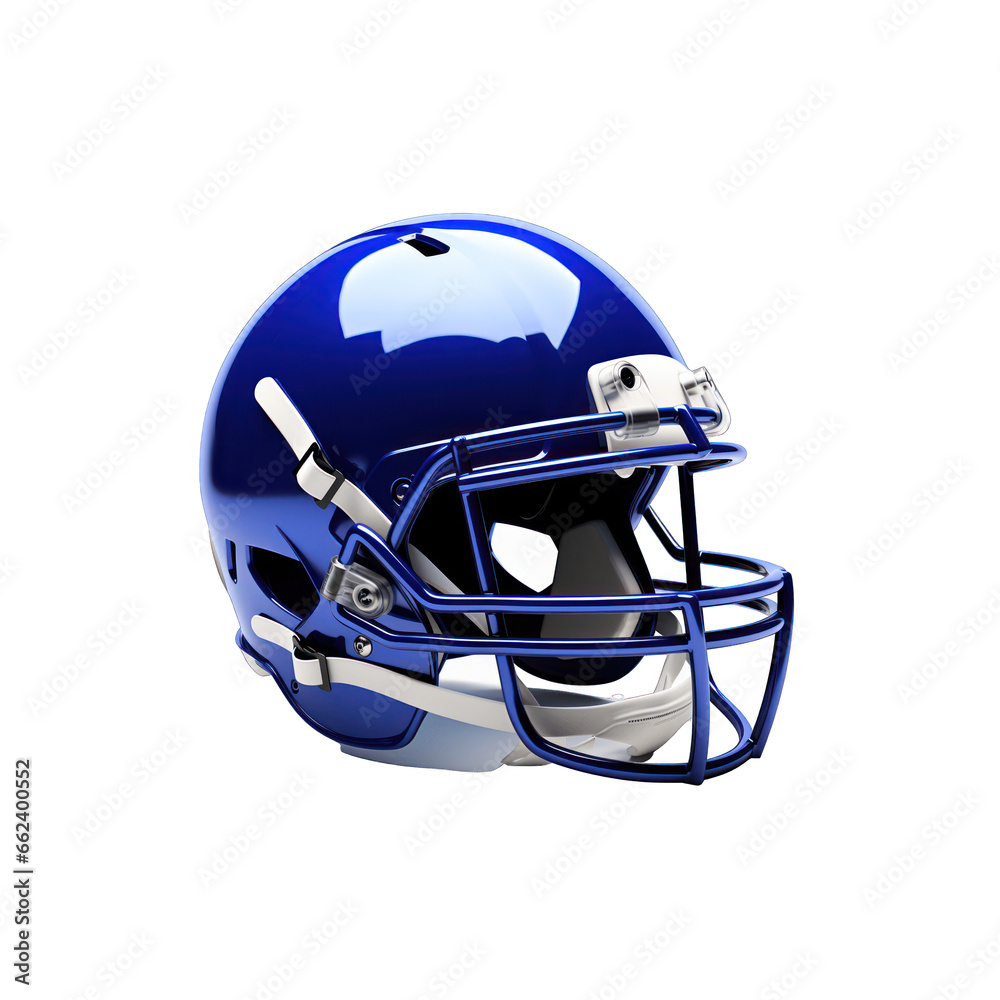 Fototapeta premium Football Helmet. Isolated on white background.