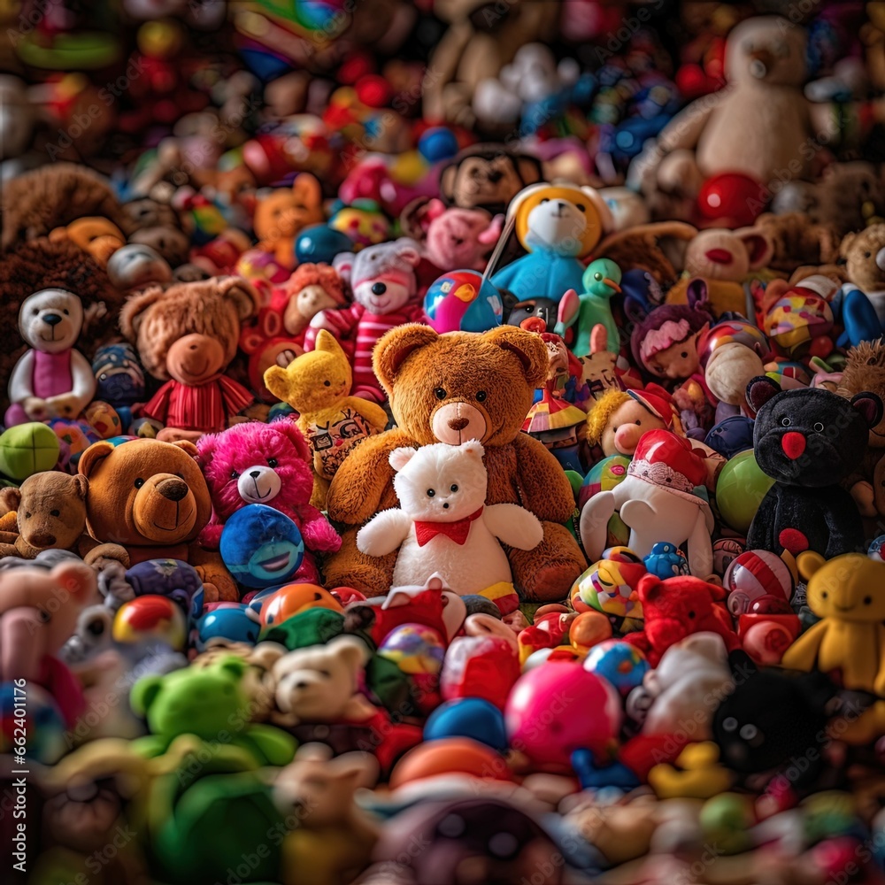 christmas toys for sale at the market
