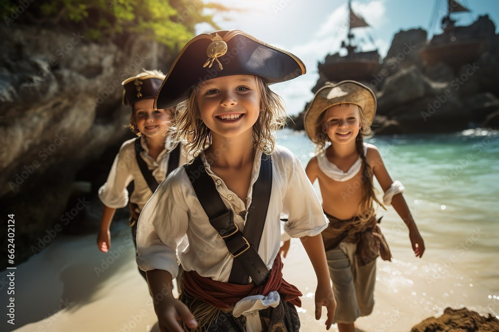 Fototapeta premium group of friends