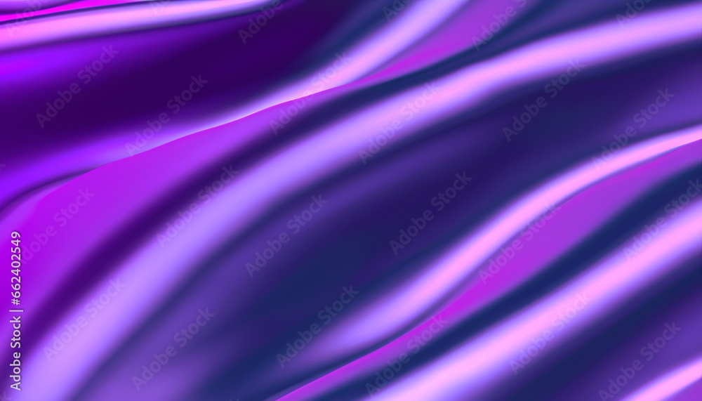 Abstract colorful gradient background. Flow liquid metal waves.