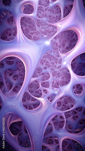 purple abstract background Organic fractal structures ornament, simple print macro nature.