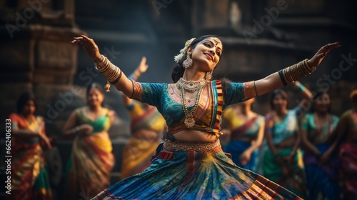Traditional dance performances, including Garba and Bharatanatyam, are considered cultural performances photo