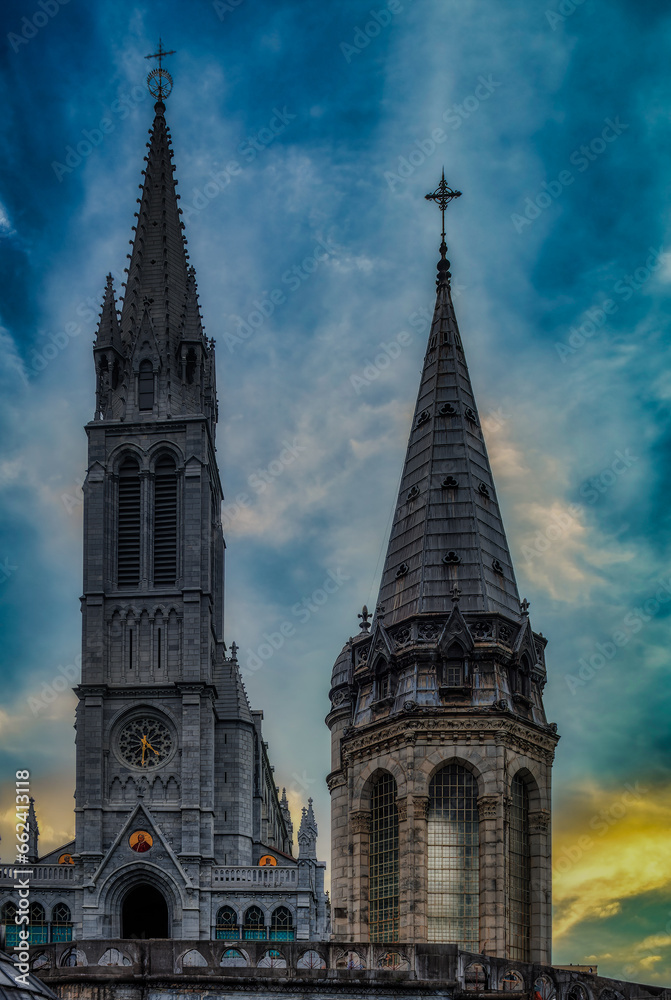 Lourdes is a city in southwestern France, in the foothills of the Pyrenees. It is known throughout the world for the Shrines of Our Lady of Lourdes, an important Catholic pilgrimage site.