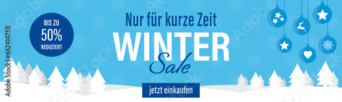 Banner - Winter Sale - Nur für kurze Zeit photo
