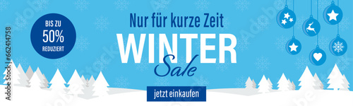 Banner - Winter Sale - Nur für kurze Zeit