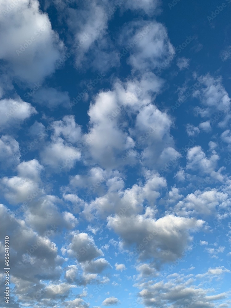 Obraz premium blue sky with clouds