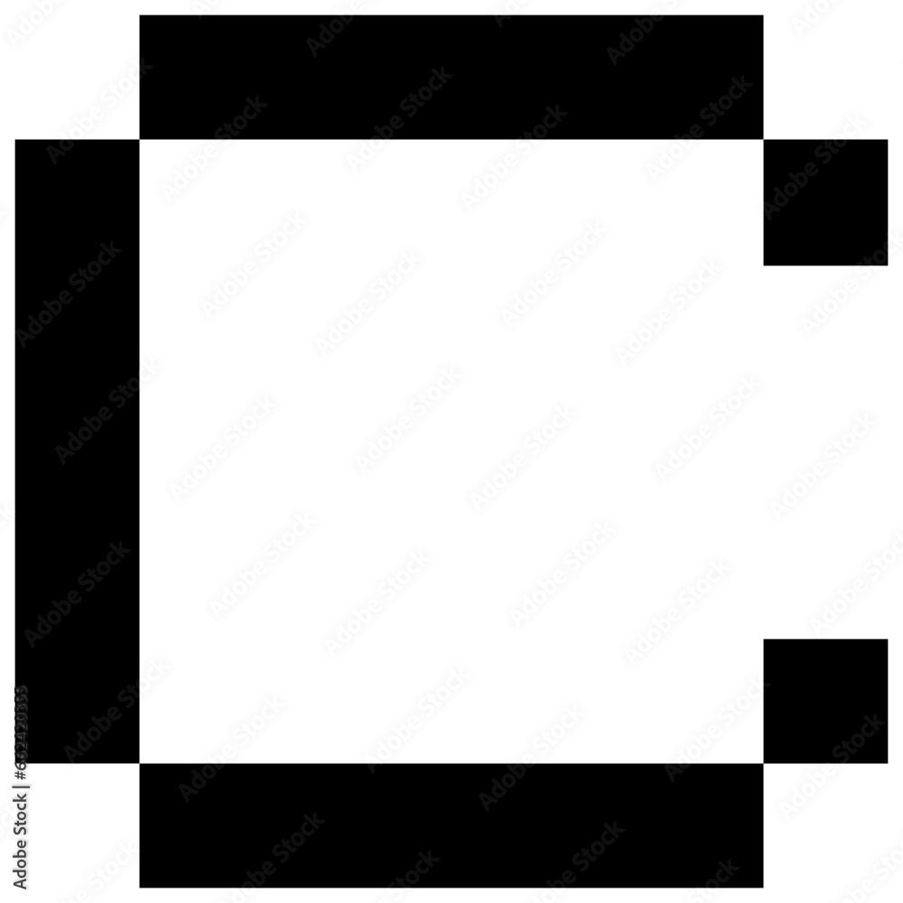 C pixel text art font 8 bit C pixel text art font 8 bit